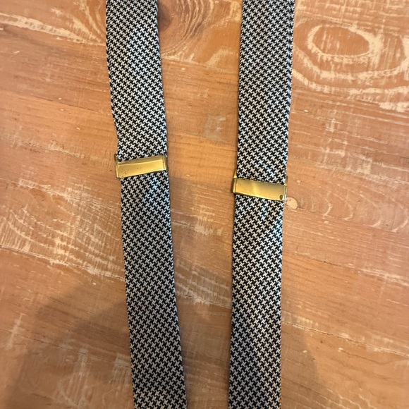 Polo by Ralph Lauren Black and Brown and Green Suspenders Classic. vintage. - Picture 7 of 8